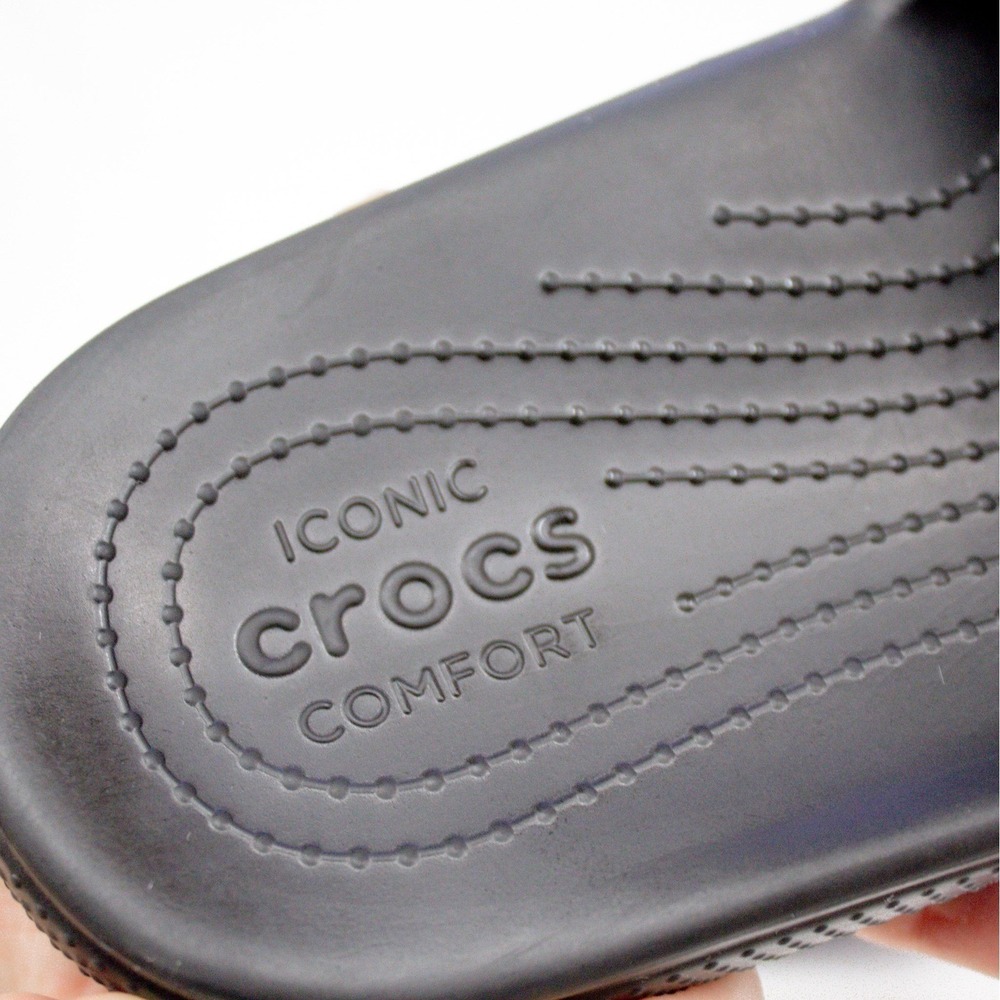 Crocs Classic Slide Tie Dye Multicolor Comfort Slip Ons Mens Size 11 Flip Flop - Picture 8 of 10